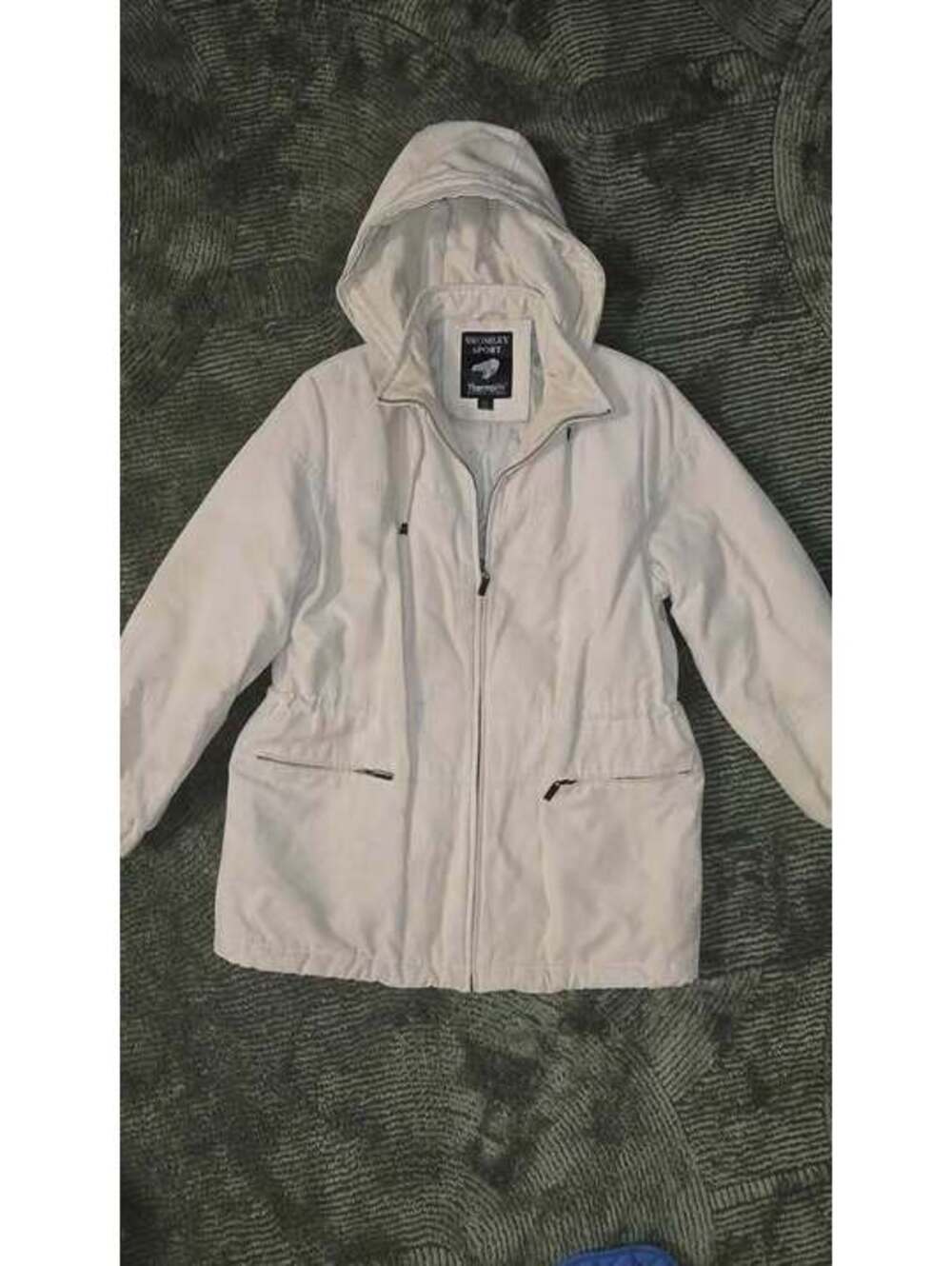 Bromley Sport Thermolite Hooded Winter Jacket Beige Size M